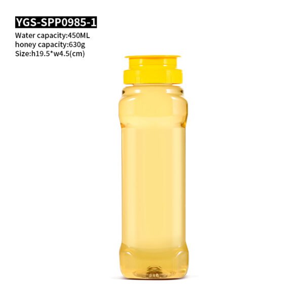 Squeeze Honey Bottle with Flip Cap - Image 2