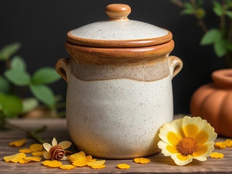 Ceramic or Clay Pots for honey