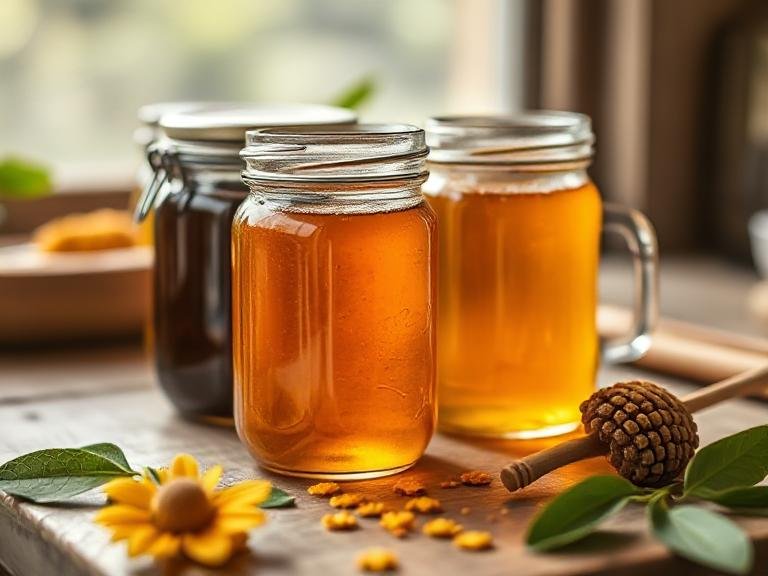Glass Jars for honey