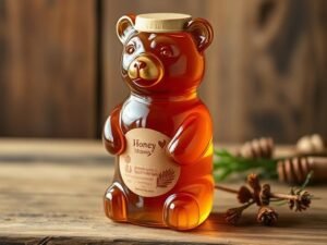 Bear Shaped Honey Bottle